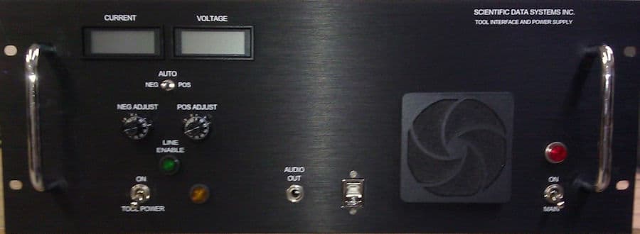 OPAF Cased Hole panel, front view